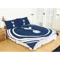 Navy-White - Side - Tottenham Hotspur FC Pulse Duvet Cover Set