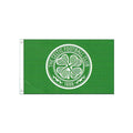 Green-White - Front - Celtic FC Core Crest Flag