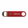 Red - Side - Arsenal FC Crest Stainless Steel Magnetic Bottle Opener