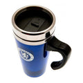 Blue-Silver - Side - Chelsea FC Official Football Travel Mug