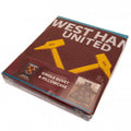 Claret Red-Sky Blue - Close up - West Ham United FC Reversible Duvet Cover Set