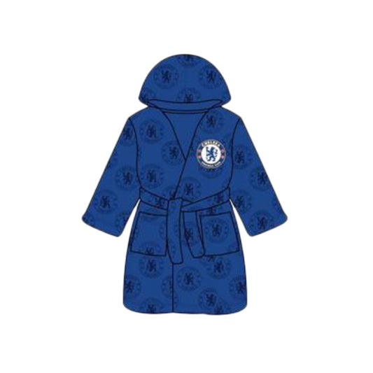 Blue - Front - Chelsea FC Boys Robe