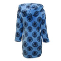 Sky Blue - Back - Manchester City FC Unisex Adult Dressing Gown