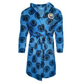 Sky Blue - Front - Manchester City FC Unisex Adult Dressing Gown