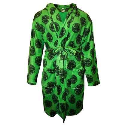 Green-Black - Front - Celtic FC Boys Dressing Gown