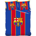 Blue-Red - Back - FC Barcelona Duvet Cover Set
