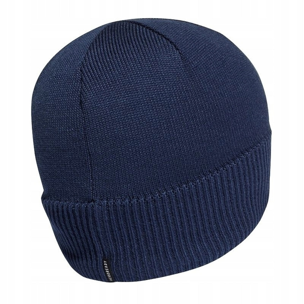 Navy - Back - Arsenal FC Knitted Adidas Beanie