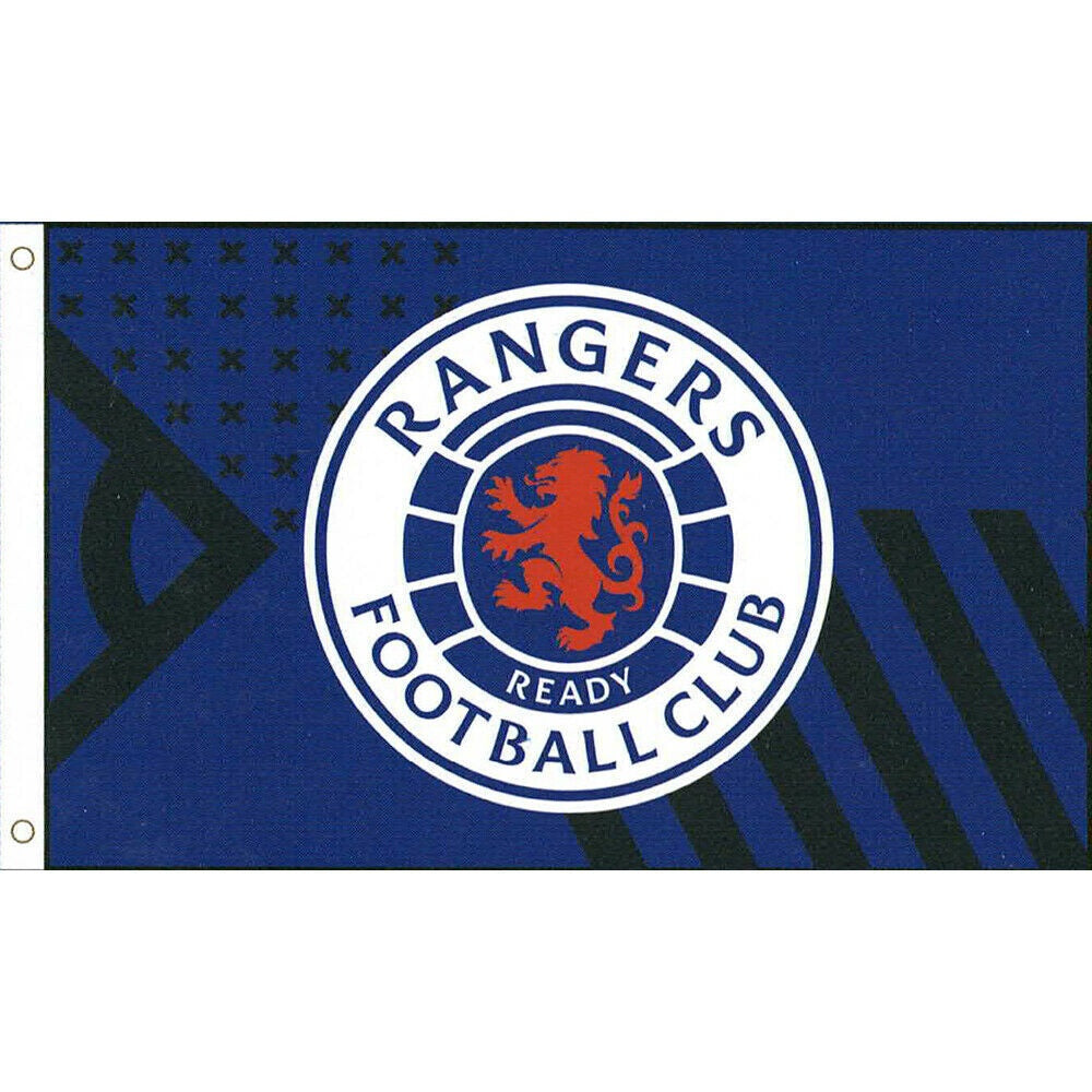 Blue - Front - Rangers FC Core Crest Flag