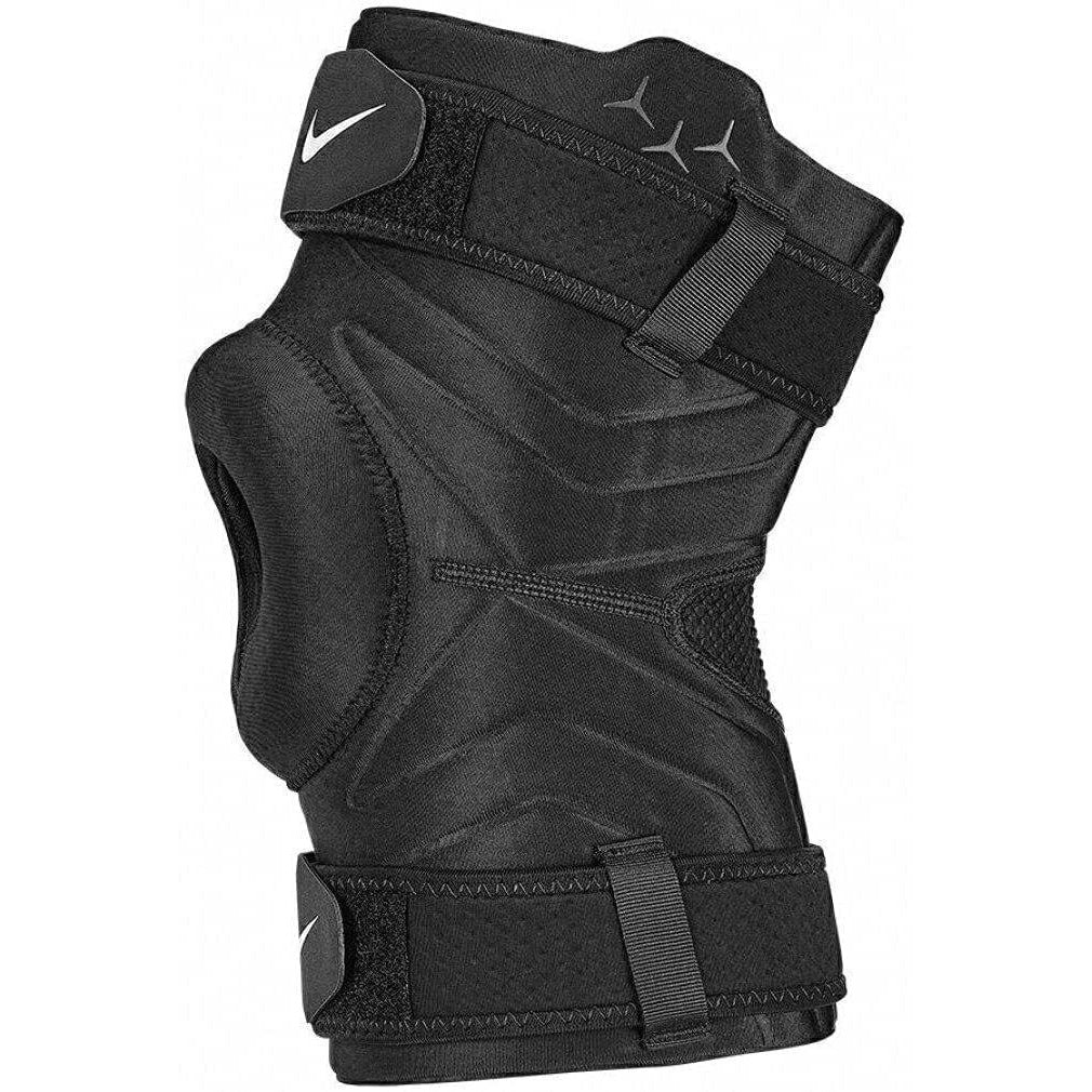 Black-White - Back - Nike Pro Compression Knee Support