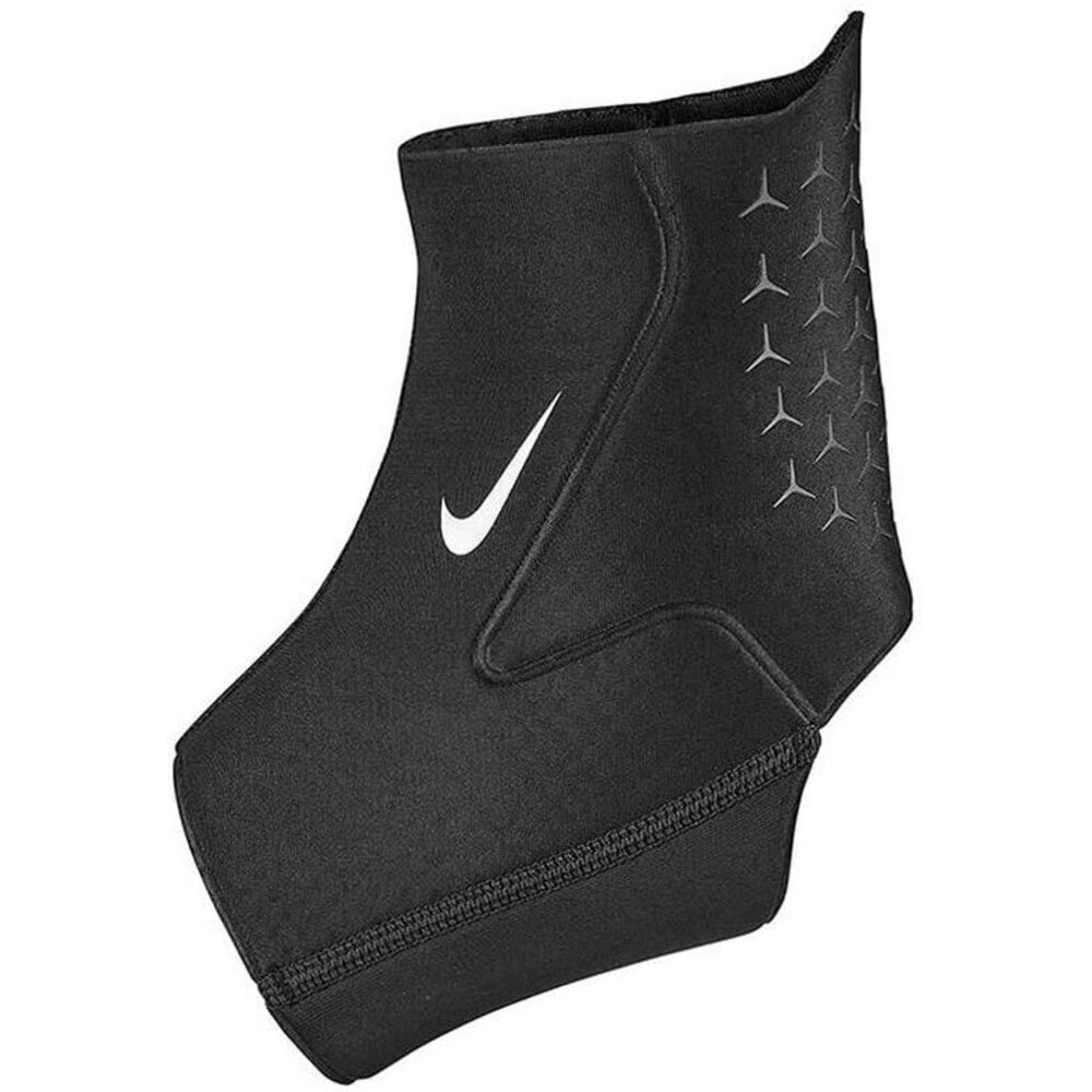 Black-White - Front - Nike Pro 3.0 Compression Ankle Support