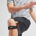 Black-White - Back - Nike Pro Patella Compression Knee Support