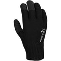 Black - Front - Nike Mens Knitted Twisted Grip Gloves
