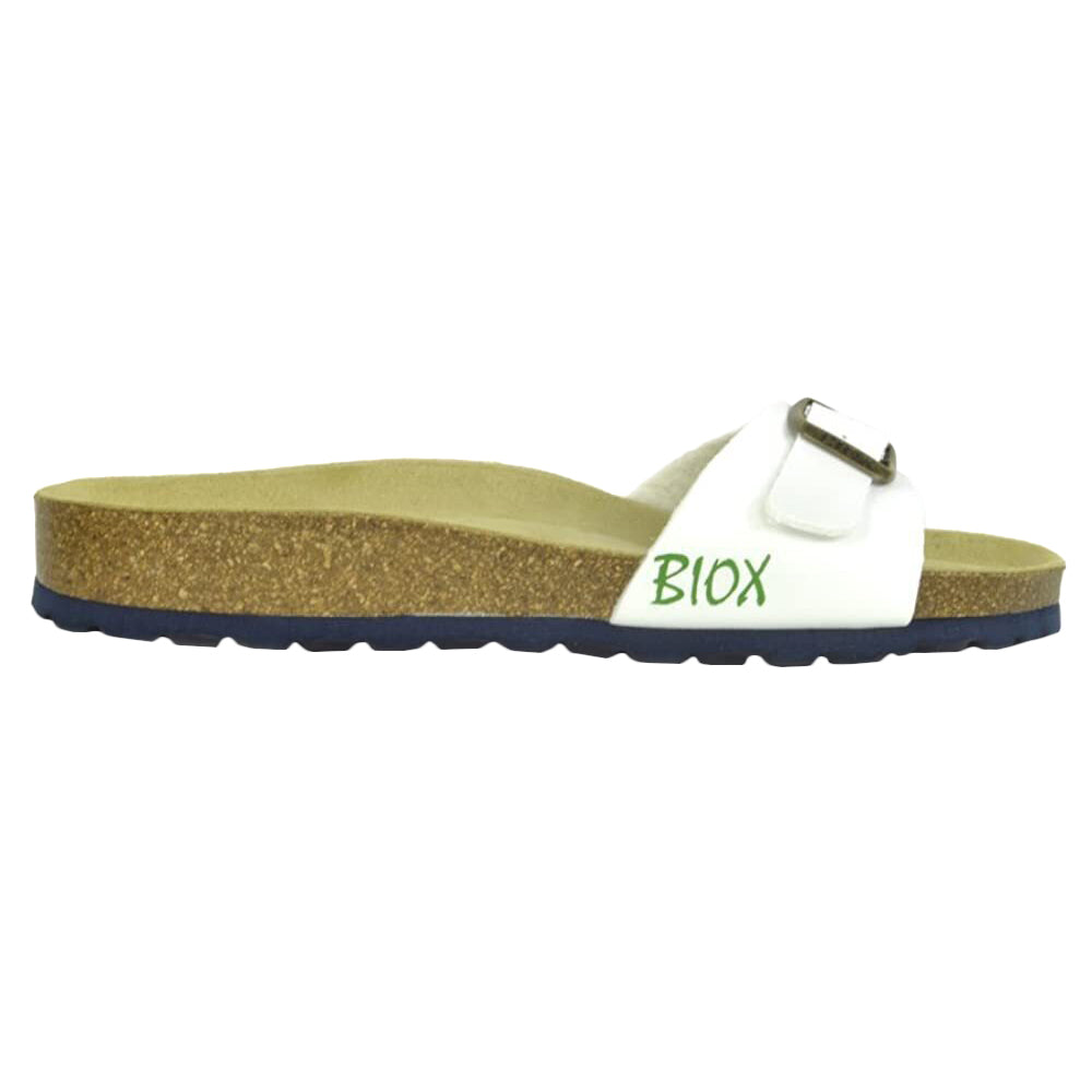 White-Sand - Front - Biox Womens-Ladies Malaga Sano Sliders