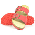 Cherry - Lifestyle - Sanosan Womens-Ladies Aston Leather Sandals