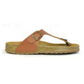 Brown - Back - Sanosan Mens Siete Lunas Geneve Sandals