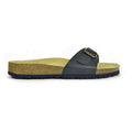 Navy-Brown - Back - Sanosan Womens-Ladies Malaga Sano Sandals