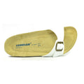 White-Brown - Side - Sanosan Womens-Ladies Malaga Sano Sandals
