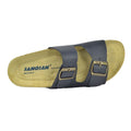 Navy - Side - Sanosan Mens Aston Sandals