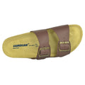 Dark Brown - Side - Sanosan Mens Aston Sandals