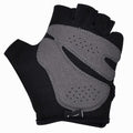 Black-Grey - Back - Nike Womens-Ladies Elemental Training Gloves