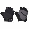 Black-Grey - Side - Nike Womens-Ladies Elemental Training Gloves