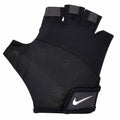 Black-Grey - Front - Nike Womens-Ladies Elemental Training Gloves