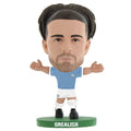 Blue-White - Front - Manchester City FC Jack Grealish SoccerStarz Football Figurine