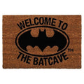 Brown - Front - Batman Welcome To The Batcave Door Mat