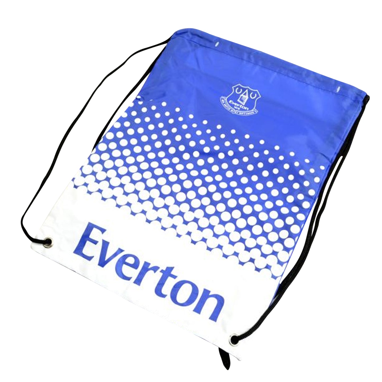 Blue-White - Front - Everton FC Fade Drawstring Bag