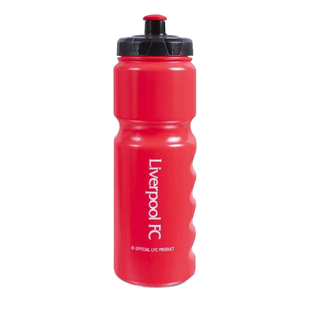 Red-White - Back - Liverpool FC Plastic Water Bottle