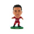 Red-Green - Front - Liverpool FC Thiago Alcantara SoccerStarz Football Figurine