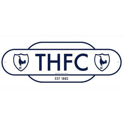Cream-Navy - Front - Tottenham Hotspur FC Retro Years Plaque