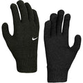 Black - Front - Nike Childrens-Kids Knitted Swoosh Winter Gloves
