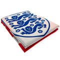 White-Dark Blue-Red - Back - England FA Born To Play Crest Duvet Cover Set