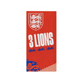 Red-White-Blue - Front - England FA Three Lions Towel