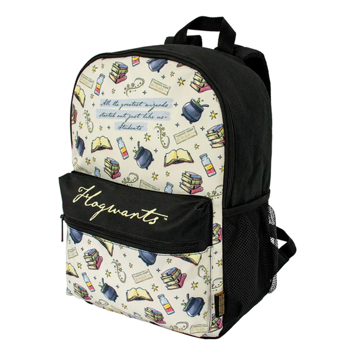 Black-Beige - Back - Harry Potter Magic Moments Backpack