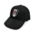Black - Back - Fulham FC Crest Baseball Cap