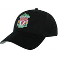 Black - Front - Liverpool FC Crest Cap