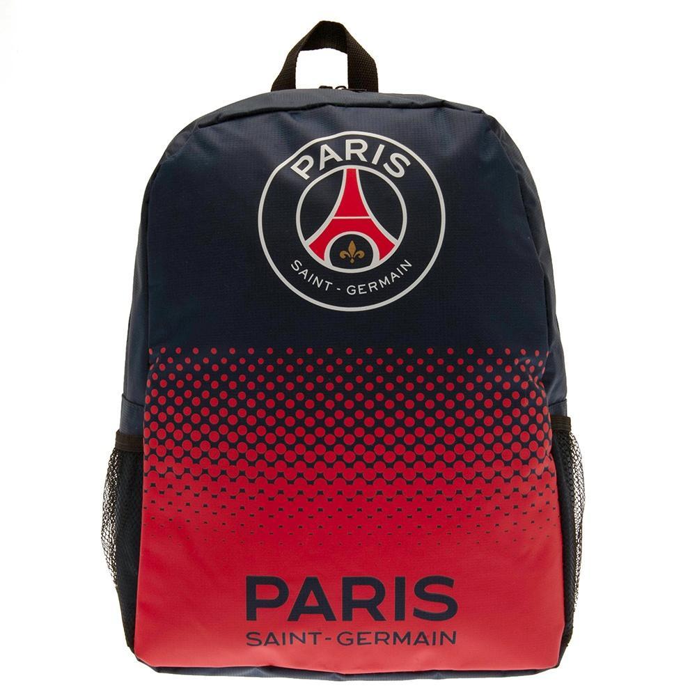 Red-Blue - Front - Paris Saint Germain FC Fade Backpack
