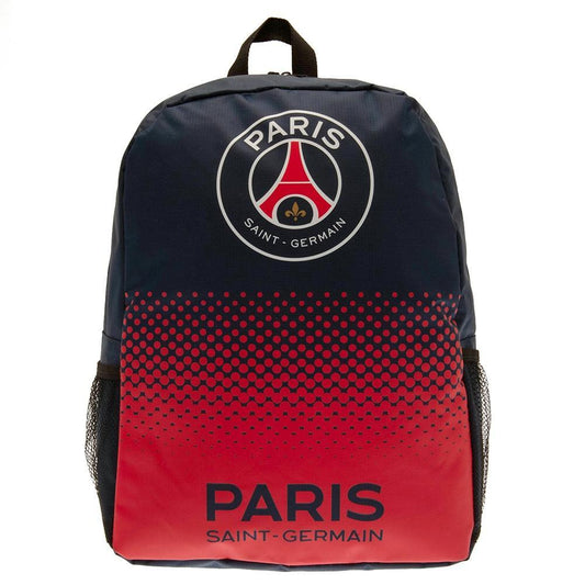 Red-Blue - Front - Paris Saint Germain FC Fade Backpack