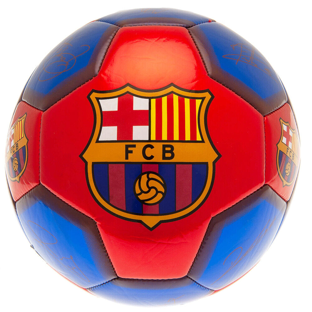 Maroon-Navy Blue - Front - FC Barcelona Barca Barca Barca Crest Football