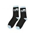 Black-Sky Blue - Front - Team Direct Unisex Adult My City Socks