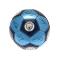 Sky Blue-Navy - Back - Manchester City FC City Signature Football