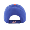 Royal Blue-Orange - Back - 47 Unisex Adult New York Mets Baseball Cap