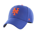 Royal Blue-Orange - Front - 47 Unisex Adult New York Mets Baseball Cap