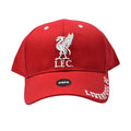 Red-White - Front - Liverpool FC Unisex Adult Mass Frost Snapback Cap