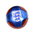 Red-Blue - Back - England FA Come On England Signature Metallic Football
