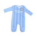 Sky Blue - Front - Manchester City FC Baby Sleepsuit