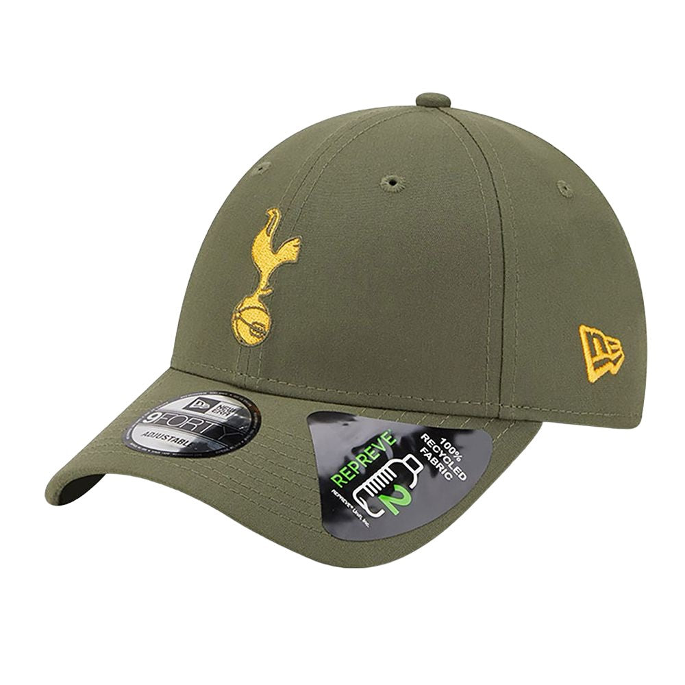 Green - Side - New Era Unisex Adult 9FORTY Tottenham Hotspur FC Baseball Cap