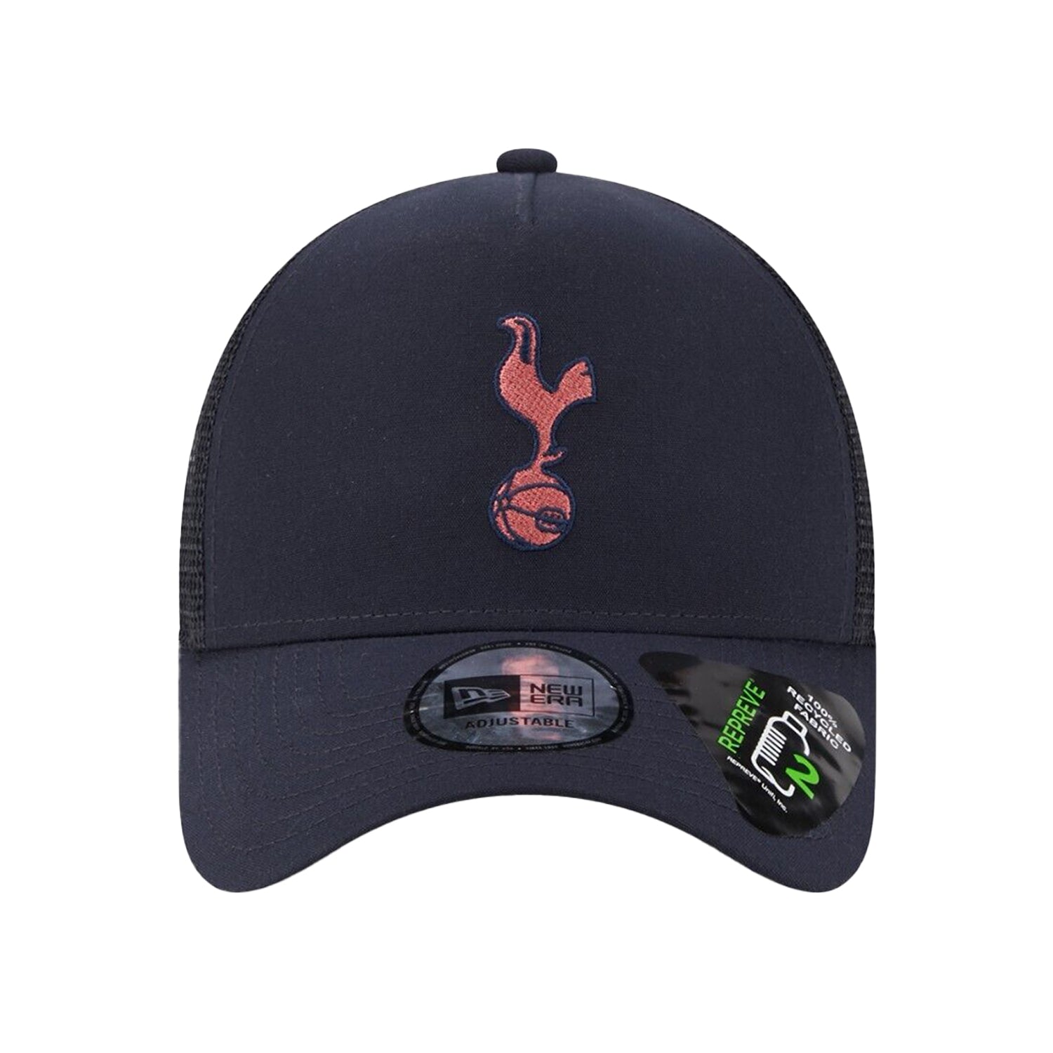 Navy - Front - New Era Unisex Adult Tottenham Hotspur FC Trucker Cap